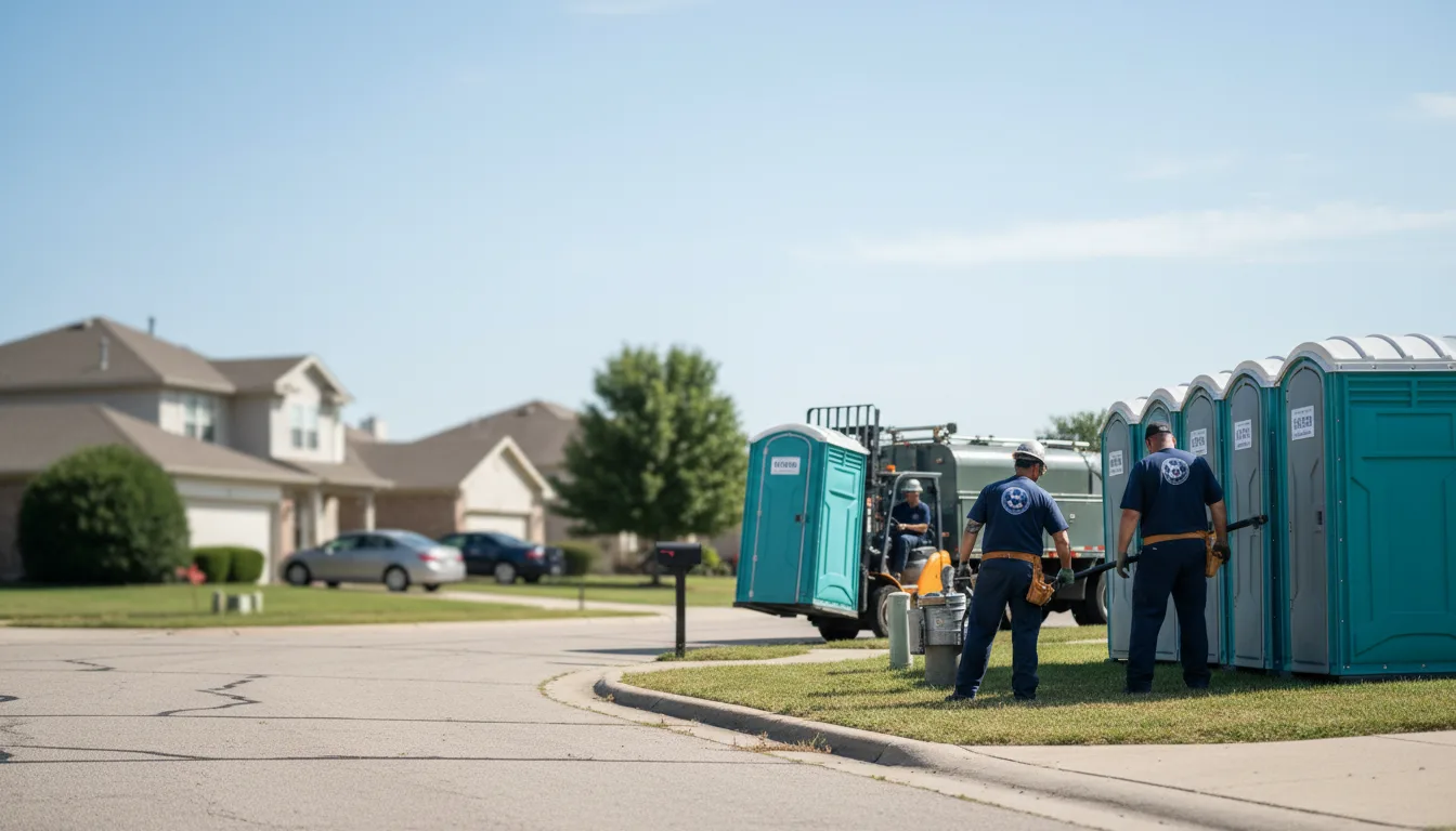 Porta Potty Rental in Dalzell, IL near me
